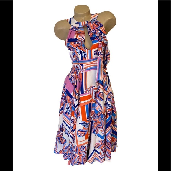 Anthropologie Dresses & Skirts - Anthropologie Foxiedox Keyhole Halter Dress NWT